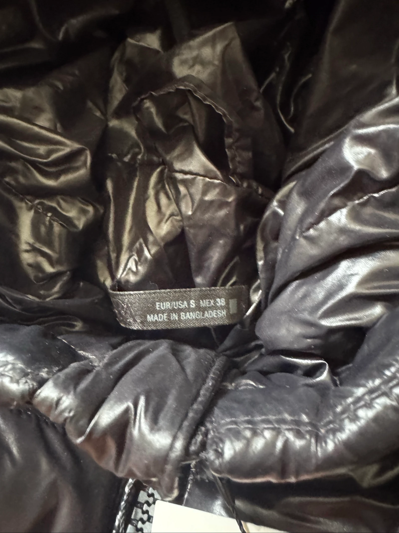 Cazadora Puffer Zara talla S negra – photo 5